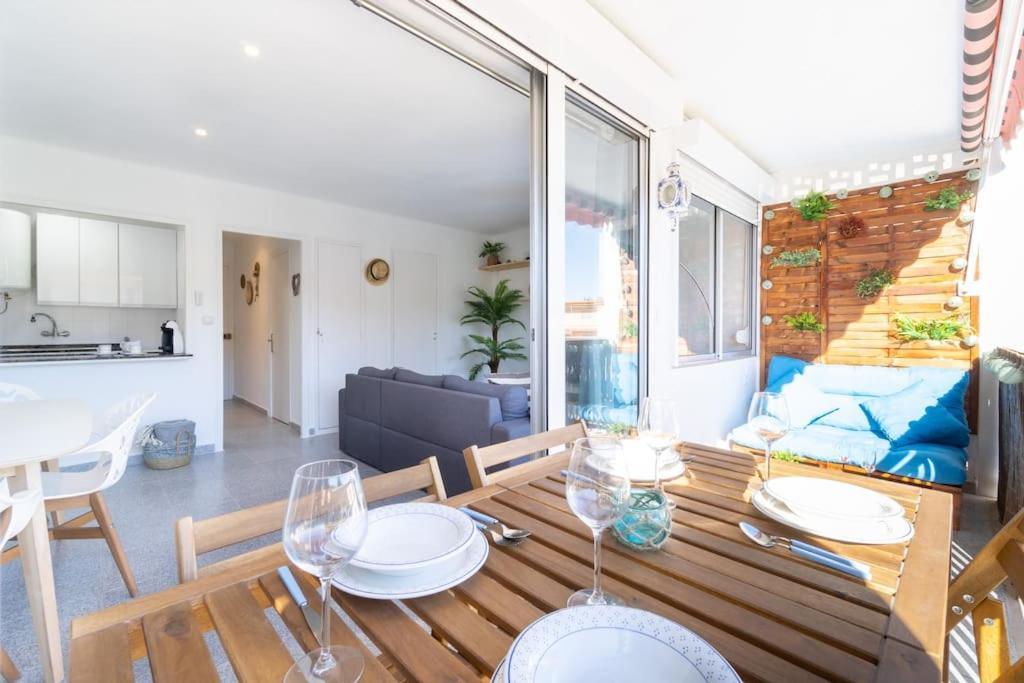 Privilegiado-Tarragona-50Mplaya-Wifi-Pool-Relax8 Exterior foto